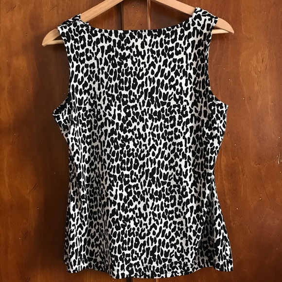 Calvin Klein animal print top - Picture 4 of 6